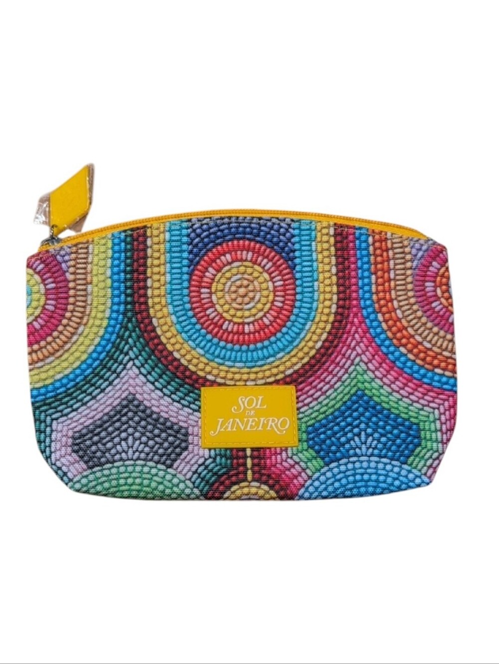 Sol de Janeiro Limited Edition Mosaic Zippered Cosmetic Bag